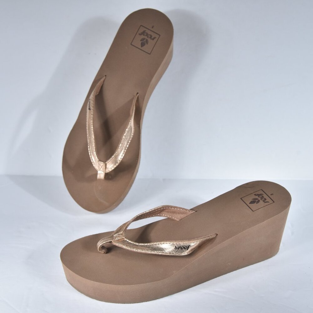 Reef Foam Platform Flip Flop size 8